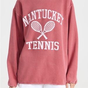 Nantucket Tennis Sweatshirt - Pink